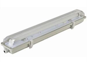 Wholesale 22W Explosion Proof Lighting , AC 100V - 245V T8 Dustproof LED Tube Fixture Lamp from china suppliers