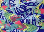 Anti UV Activewear Knit Fabric Poly Yarn Excellent Sweat Absorbency