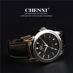 China Watch Supplier Stainless Steel Wristwatches Man Black White Classic Quartz