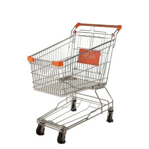 Wholesale Asian 125L Standard Metal Shopping Trolley Supermarket Grocery Trolly Cart EN BS 1929 from china suppliers