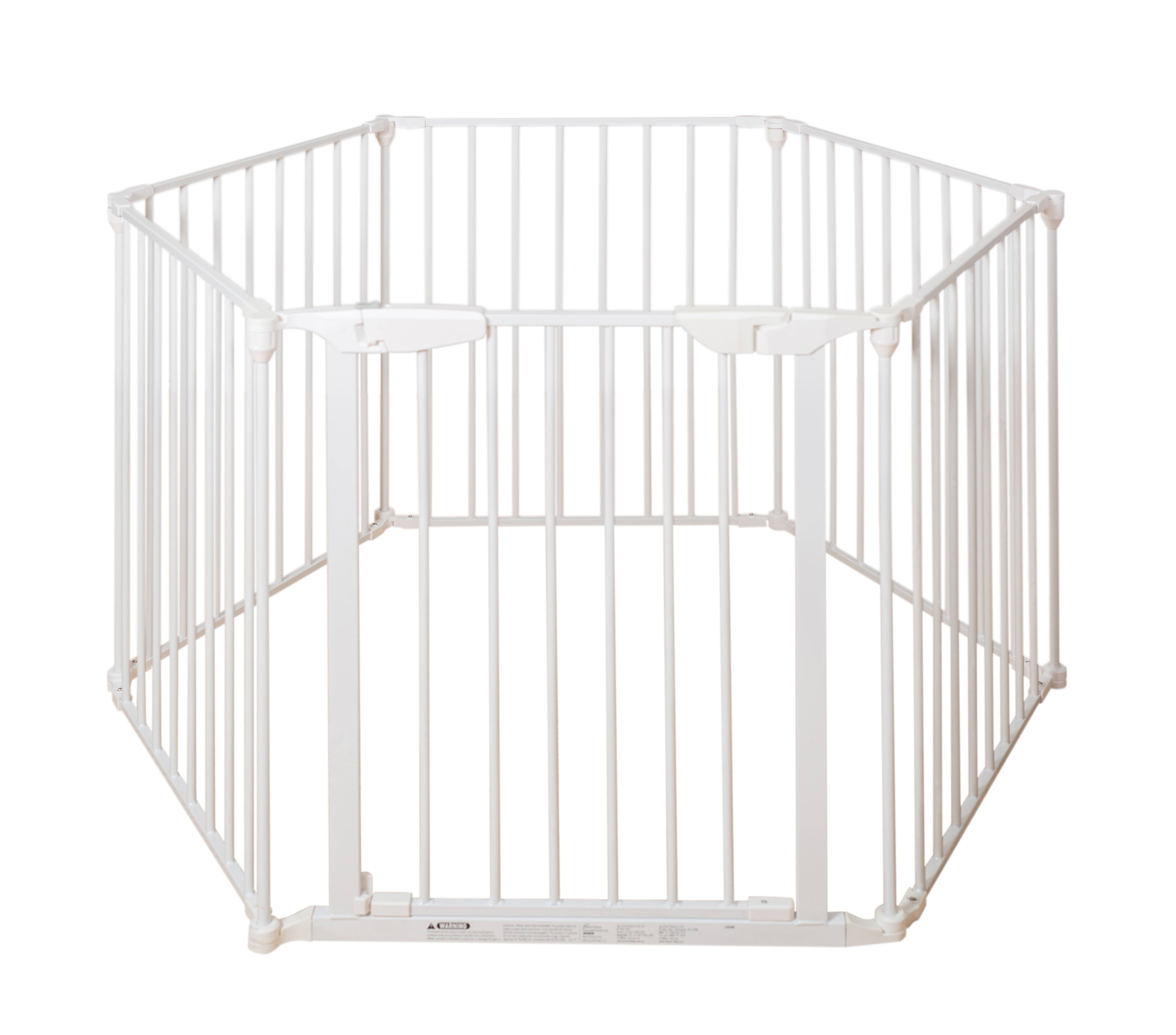 White Dog Pen Fence Panels