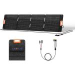80W Folding ETFE Portable Solar Battery Charger For Outdoor Venture