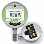 SS304 Industrial Digital Water Pressure Gauge High Precision