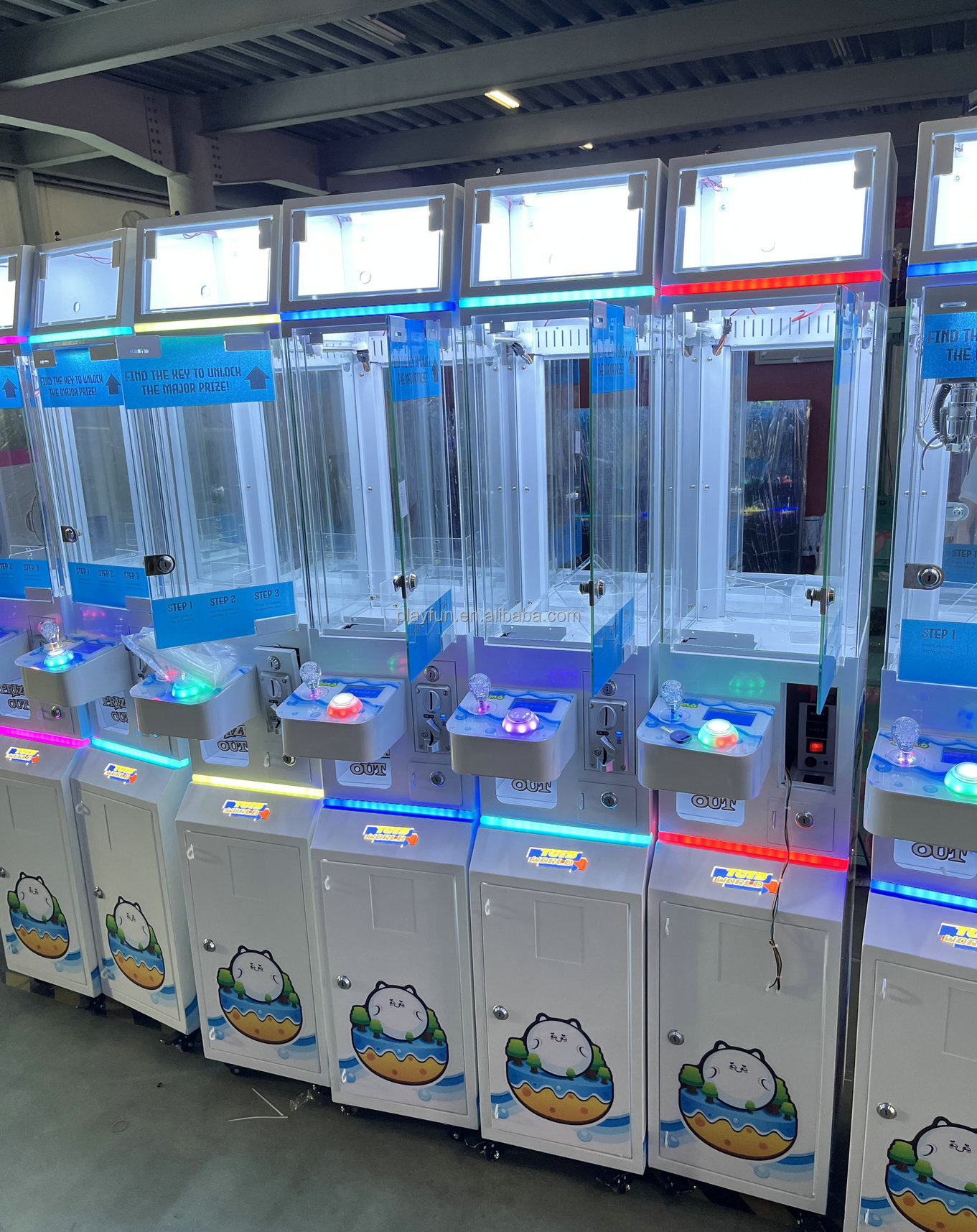 USA Mini Claw Machine Toys Claw Crane Machine Claw Machine with Top Display
