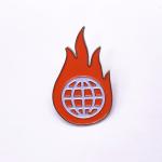 Brass Material Soft Enamel Lapel Pins , 1.25" Inch Custom Logo Lapel Pins