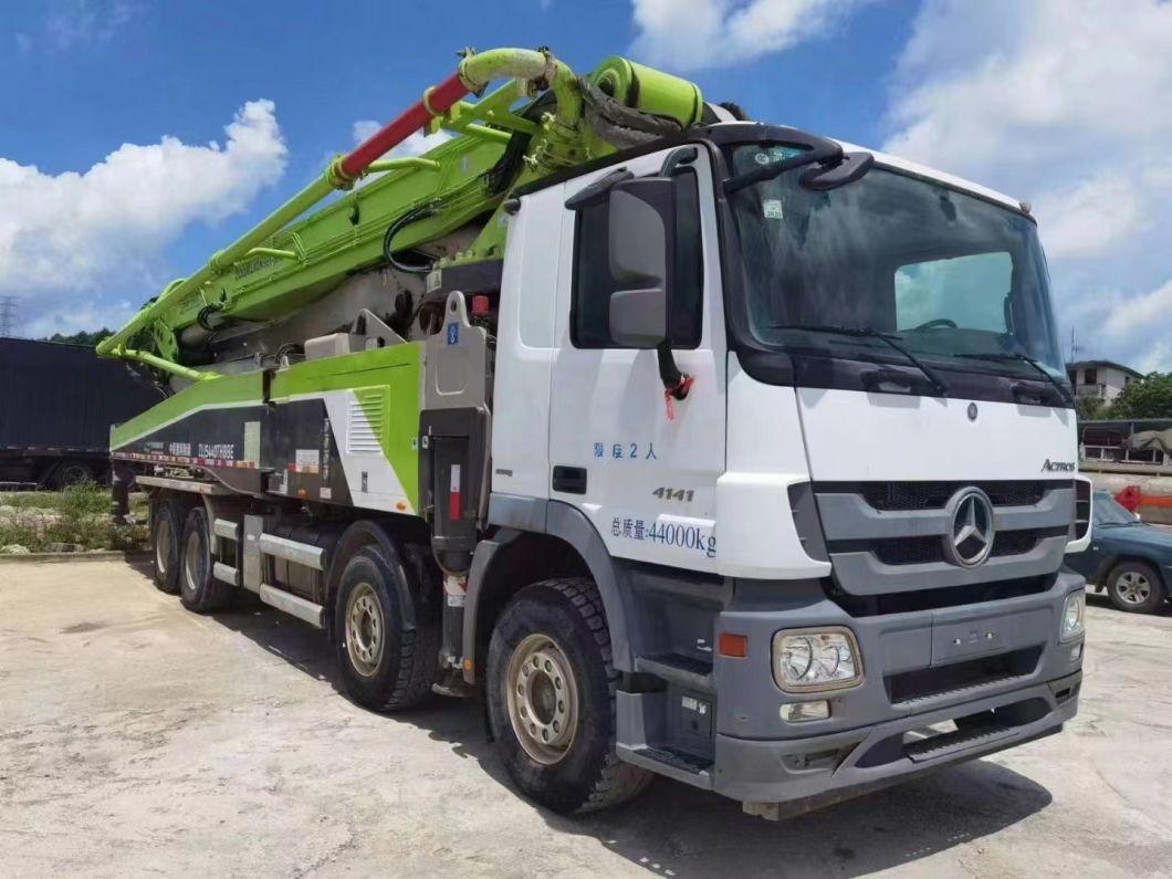 2019 Zoomlion 56m Concrete Pump Truck Truck Mounted Pump Heavy Equipment Putzmeister