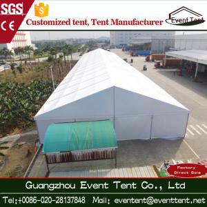Wholesale 30m White Big Outdoor Warehouse Tent 850 gsm Locked - Out Sunshine Roof Cover from china suppliers