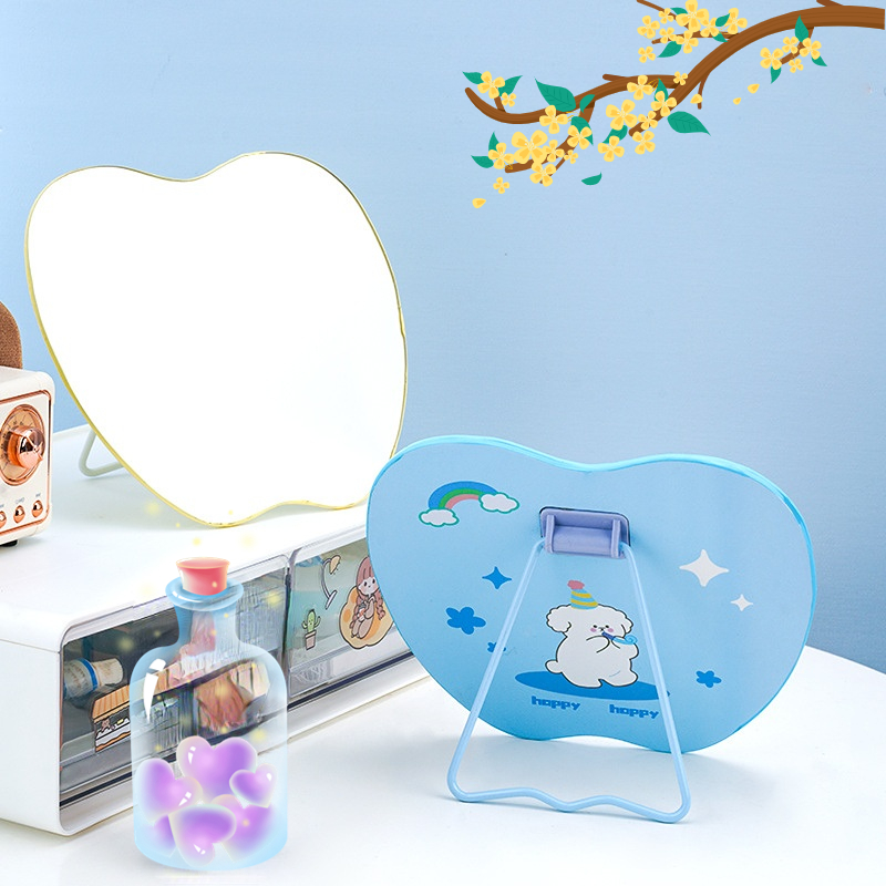 The Perfect Cosmetic Mirror for Everyday Cute Petit Miroir Mini Square Pocket Compact