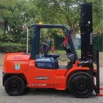Original Japan Used 5 Ton Forklift Second Hand Toyota 3.5 Ton Forklift