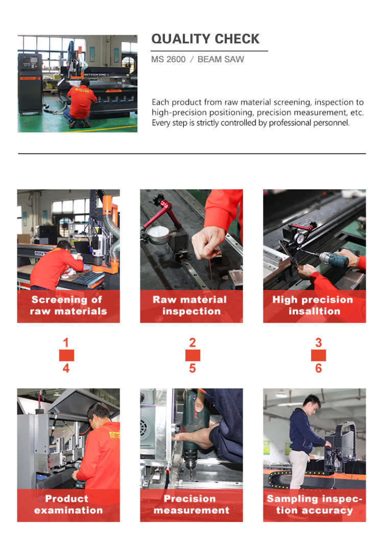 380V Horizontal Beam Saw , 4000rpm Wood Beam Saw For Woodworking