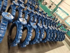 Wholesale Long Handle Water Butterfly Valve Pn16 SS316 ALBZ Electric Operated Liquid Valve from china suppliers