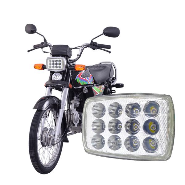 CD70 CG125 Motorcycle LED Headlight High Thermal Conductivity Aluminum Housing