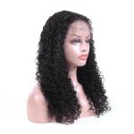 Genuine 100 Percent Human Hair Lace Wigs Jerry Curl No Synthetic Hair