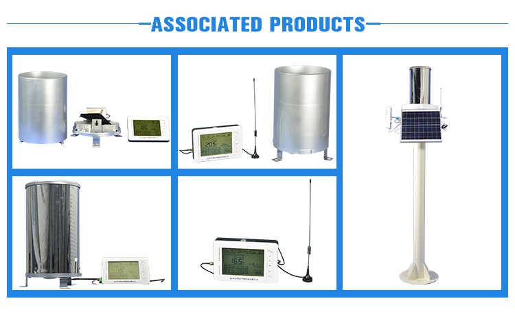 Plastic Tipping Bucket Rain Gauge WS-601ABS5 0.5mm Single-tip for Precise Measurement