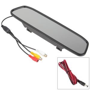 Wholesale Digital Rear View Mirror LCD Screen 4.3 Inch DC12V To 24V With Universal Mount Clip from china suppliers