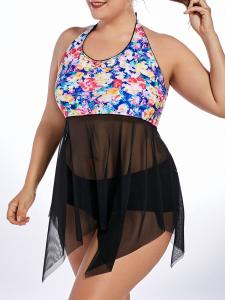 Wholesale swimwear women bikini Large size swimsuit black dress Beach vacation sexy piece swimsuit fat bikini Increase fertilizer from china suppliers
