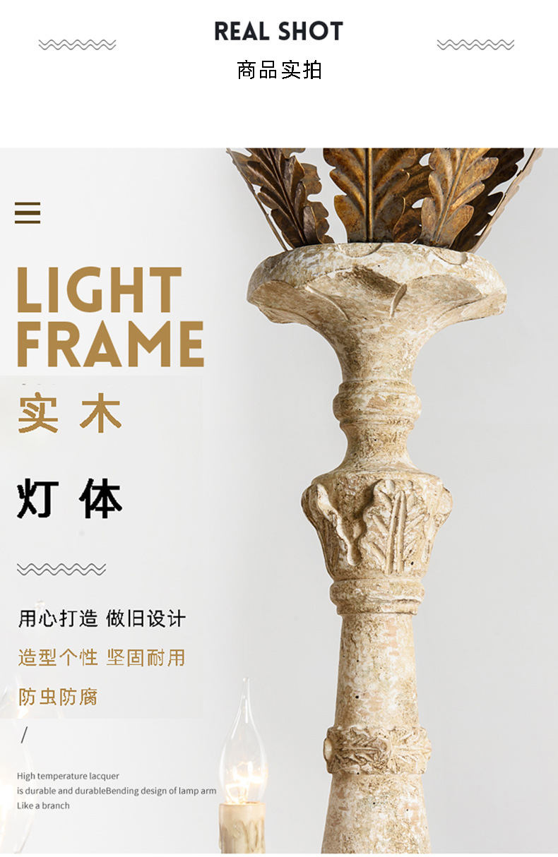 Rustic foyer big chandelier italian murano living room industrial chandelier(WH-CI-112)