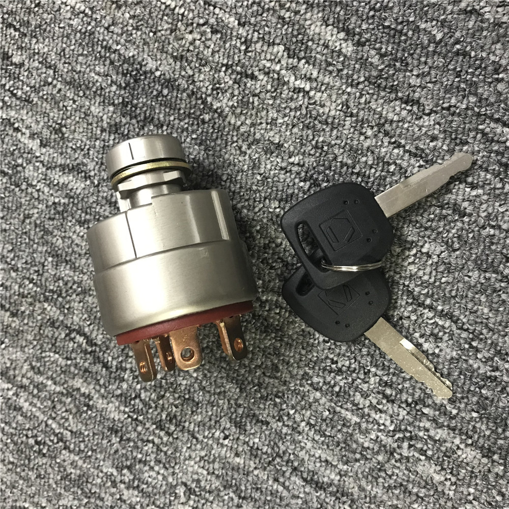 XCMG Excavator Electrical Parts XE60D/XE135B/D/ XE150D/XE210/XE370D/XE200DA Ignition Switch