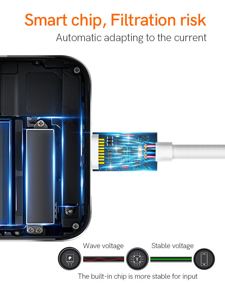 OD 3.5mm Micro USB Charging Cord Fast Charging Micro USB Cable 34g