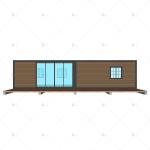 Heya-1X01 Low Cost Flat Pack Prefab Building Quick Build Houses Chinese Company