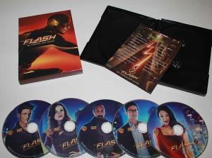 Wholesale Hot sale tv-series dvd boxset 5DVD 180g Flash season1 new Video Region free from china suppliers