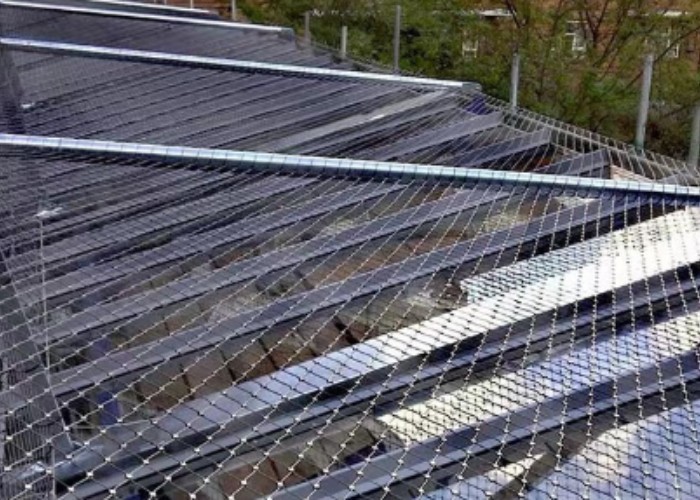 PVC Coated Balustrade Cable Mesh Anti Rust X Tend Cable Mesh