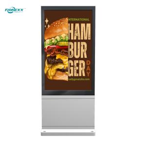 Wholesale 32 inch Silver AD Board Outdoor Fanless Vertical Digital Totem from china suppliers