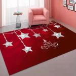 Cartoon Merry Christmas Patterns Living Room Floor Carpets