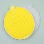 Multifunction Dish Cleaning Pad Sponge Kitchen Silicone Brush For Washing Dishes