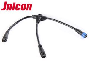 Wholesale Cable 3 Way Waterproof Connector Male Female For Communication / Power Equipment from china suppliers