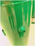 Elliptical Dish End Stainless Steel Air Receiver Tank , Pneumatic Pressure