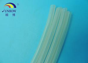 Wholesale Transparent Silicone Rubber Tube / Clear Heat Shrinkable Tubing -40ºC - 200ºC from china suppliers