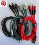3 In 1 5A 100W Fast Charging Data Cable Mobile Phone Charger Cable