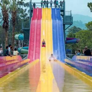 Wholesale Fiberglass FRP Boomerang Indoor Water Park Slide For Children Adults from china suppliers
