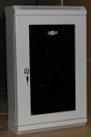 Wall Mounted Network Server Cabinet With Toughened Glass Front Door and Rear