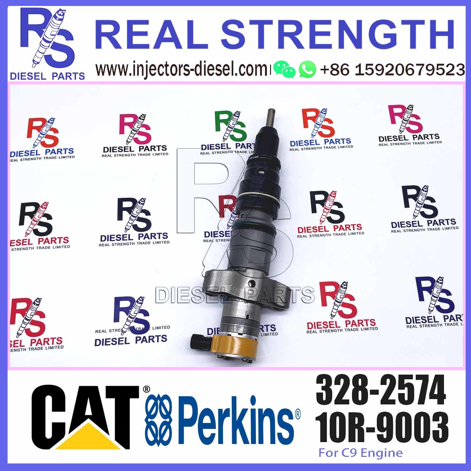 Cat engine diesel spare part c9 injector 387-9434 328-2574 for caterpillar c9 diesel injectors