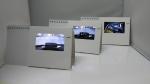 Fashion Video Display LCD Invitation Card Super Matt Lamination Blank Cover