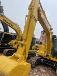 Hand used earth digger Komatsu PC130 used machinery 13 tons hand used post hole