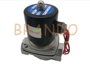 Wholesale 2/2 Way Stainless Steel Pneumatic Solenoid Valve 2S-350-35 1 1/4 Inch from china suppliers