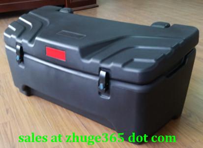 Durable 150Liter One-piece Rotomolded Black 250cc ATV Cargo Box for Honda Suzuki