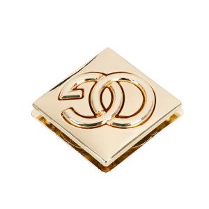 Wholesale Modern Handbag Lock Hardware Purse Lock Accessories Light Gold Color from china suppliers