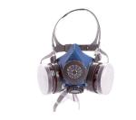 PPE ABS Silicon Half Mask Respirators Shield For Gas Chemical Safety 17 X 12.5cm