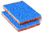 13mm Red Casting Sandwich System Running Track Athletic Outdoor Rubber Synthetic