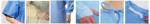 Short Sleeve Patient Surgical Gown Disposable Plastic Gowns Anti Permeate