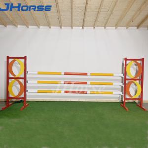 Wholesale Customizable Horse Jumps Equipment Durable Pvc Steel Construction from china suppliers