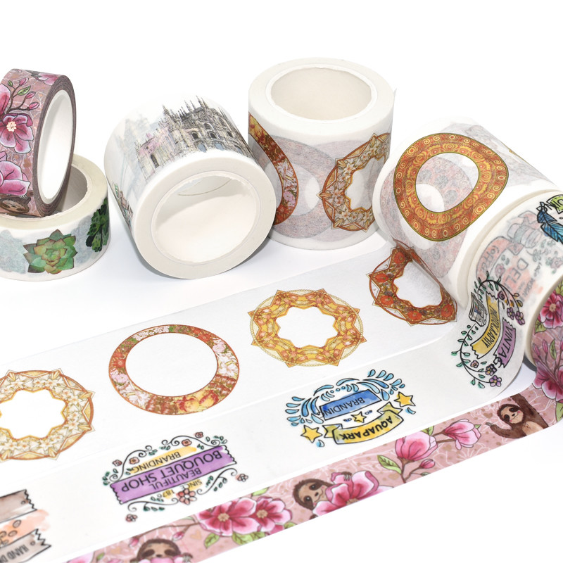 Waterproof Single Side Adhesive Washi Paper Tape