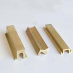 Wearproof Solid Copper Profiles , SGS Anti Burglar Lock Profile