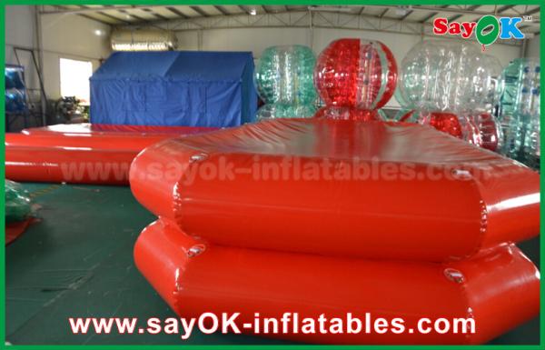 Inflatable Kids Toys Red PVC Inflatable Water Pool Air Tight Swimming Pond For