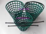 golf basket , plastic golf basket , green plastic golf basket