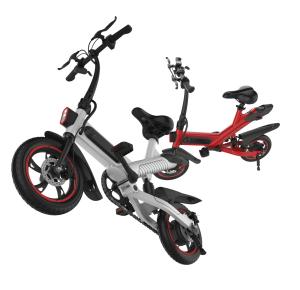Wholesale 36V Smart Folding Electric Bike Front &amp; Rear 12 Inch For Children CE Approved from china suppliers